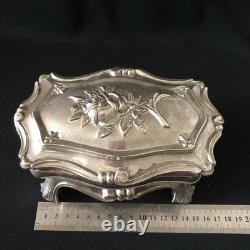 Vintage Box Trinket Box Italy Silver Jewelry Rare Collectuble