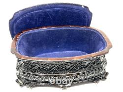 Vintage Box for Jeweler Treasure Decorative Size 9/7/5
