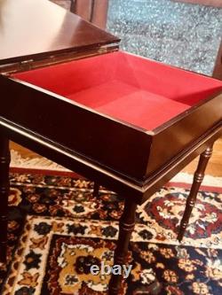 Vintage Brass Hinged Engravable Bombay Co/CherryTrinket/Memory Box/Sidetable