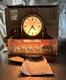 Vintage Budweiser Beer Clydesdale Spectacular Lighted Sign And Clock With Box
