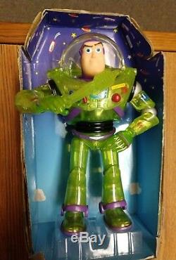 Vintage Buzz Lightyear in Rocket Box! 1998! 1st Generation Toy Story, Mattel