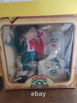 Vintage! Cabbage Patch Kids World Traveler Doll Spain Cole Benton. In The Box
