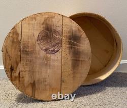 Vintage Cheese Wheel Box