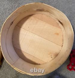 Vintage Cheese Wheel Box