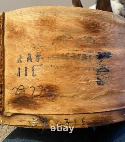 Vintage Cheese Wheel Box