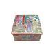 Vintage Chinese Enamel Color Handpainted Scenery Square Trinket Box Gb784