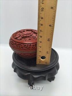 Vintage Chinese Handmade Red Box