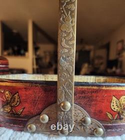 Vintage Chinese stacked lacquer box