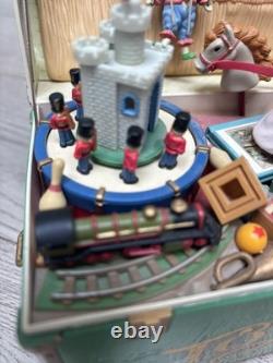 Vintage Collectible 1986 Working Enesco Toy Symphony Musical Box RARE Works