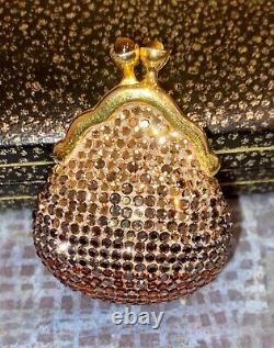 Vintage Collectible Judith Leiber Gemmed Trinket Box