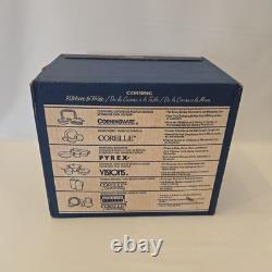Vintage Corning Ware Blue Dusk 6 Pc Trio Casserole Set NEW Sealed Box 6017722