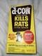 Vintage D- Con 4 Bait Trays Brand New Sealed Htf Nos Rare 1964 Date Old Logo