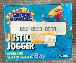 Vintage DC Super Powers Justic Jogger Mint With Box Kenner 1984 Batman Superman