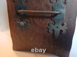 Vintage Decorative Wood Metal RARE Wine Box Made in Germany