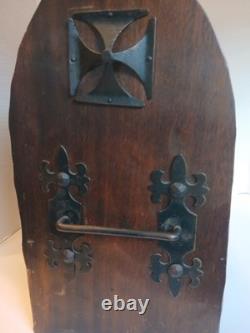 Vintage Decorative Wood Metal RARE Wine Box Made in Germany