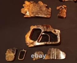 Vintage Don Wood 7 Piece Burl Puzzle Box