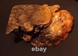 Vintage Don Wood 7 Piece Burl Puzzle Box
