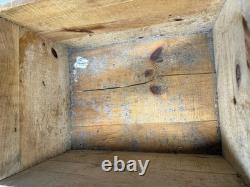 Vintage Dupont Explosives Red Cross Extra Dynamite Strength Wood Box Crate