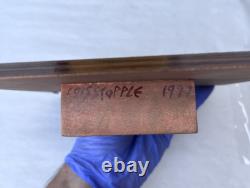 Vintage Egyptian Pyramid Wood Trinket Decorative Art Box Lois Stopple 1977 Egypt