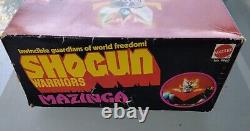 Vintage Empty Box SHOGUN WARRIORS MAZINGA 1st 2nd Release Rocket Brain Version