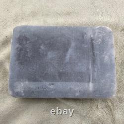 Vintage Empty Taylor Maid Display Box Grey Velvet