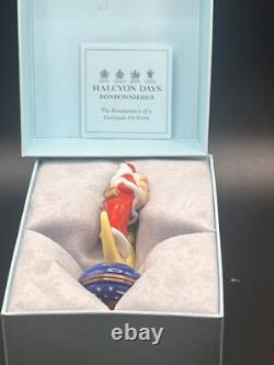 Vintage English Porcelain Enamel Halcyon Days Box