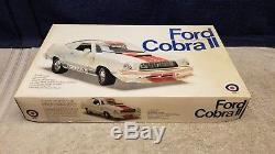 Vintage Entex Ford Mustang Cobra II Plastic Model Kit 116 Scale Boxed Sealed