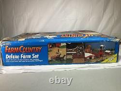 Vintage Ertl Farm Country, Deluxe Farm Set Original Box 4243 UNOPENED