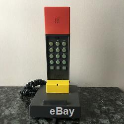 Vintage Ettore Sottsass Enorme Phone 1986 PostModern WithBox 80s MOMA