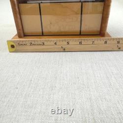 Vintage Falling Rain Nature Chimes Handmade Taiwan Meditation Zen Sound Box