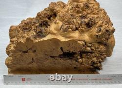 Vintage Figured Maple Burl Lidded Box by Maple Leaf Studio 1990's