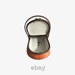 Vintage Floral Trinket Box Double Sided