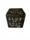 Vintage French Canadian Cast Iron Golf Donation Box Primitive Folk Art