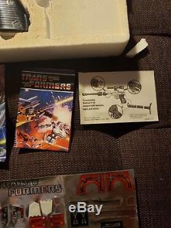 Vintage G1 Transformers Megatron in Box Unapplied Stickers Nice Rare 1984