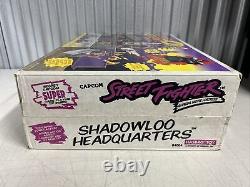 Vintage GI JOE 1993 SHADOWLOO HEADQUARTERS AWESOME Street Fighter 2