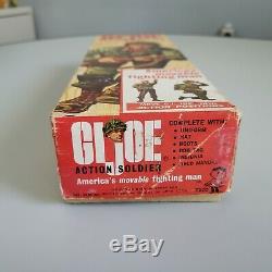 Vintage GI Joe 1964 Action Soldier #7500 with Box TM Stamp Hasbro
