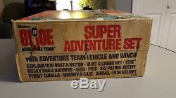 Vintage GI Joe Adventure Team Sears Super Adventure Set with Box (1970)