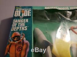 Vintage GI Joe Danger of the Depths 7412 Hasbro Adventure Team Box Instructions