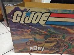 Vintage GI Joe Toy Tool Box Army Green Hasbro foot locker 1983 HASBRO RARE WOW
