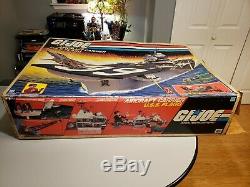 Vintage GI Joe USS Flagg Aircraft Carrier Box great condition ARAH 1985 Hasbro