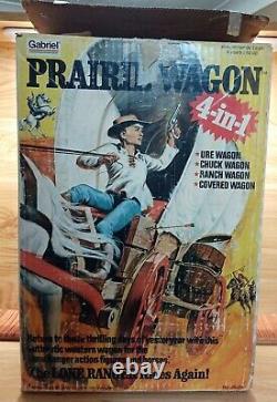 Vintage Gabriel Lone Ranger 4-in-1 Prairie Wagon In Original Box- Mint Condition