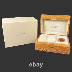 Vintage Glashutte Original Wooden Empty Presentation Watch Box EX