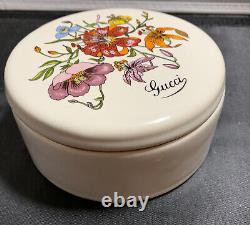 Vintage Gucci Richard Ginori Porcelain Trinket Box, Jewelry and other Uses