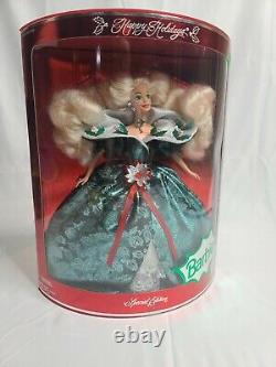 Vintage HAPPY HOLIDAYS BARBIE SPECIAL EDITION New In Package open box