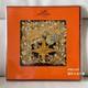 Vintage Hermes Scarf Carr Passiflores With Original Box