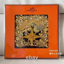 Vintage HERMES Scarf Carr PASSIFLORES With original box
