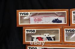 Vintage HO scale TYCO spirit of America 1776 /5Pc Bicentennial train set & boxes