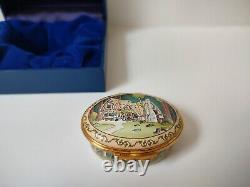 Vintage Halcyon Days Enamels trinket box England Disney Snow White 30/1937