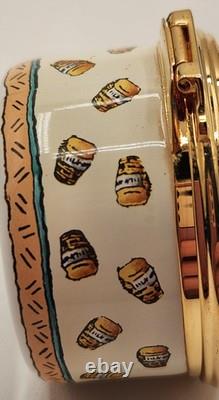 Vintage Halcyon Days Limited Edition Winnie The Pooh Trinket Box. Life Is As