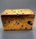 Vintage Hand-carved Burl Wood Box Michael Elkan Style-organic Modern 1980s